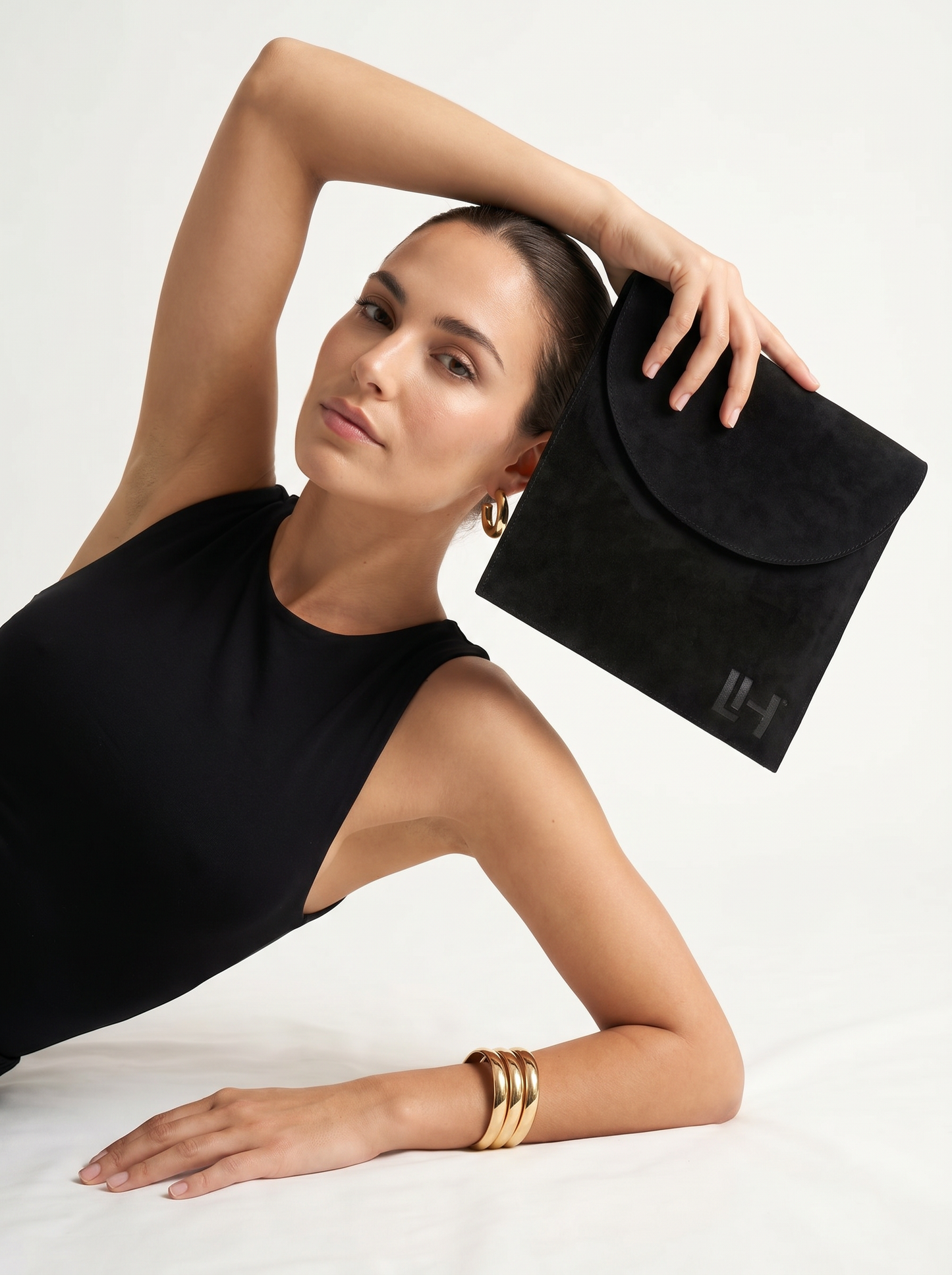 Soft Suede Beauty Bag